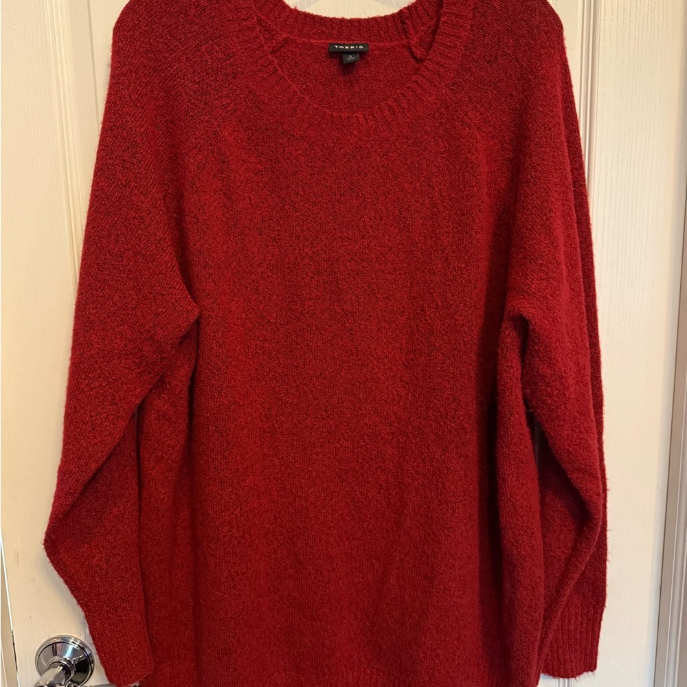 Torrid Red Sweater